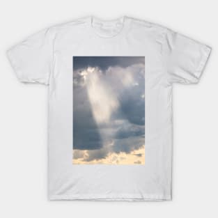 Sunbeam light ray from clouds T-Shirt